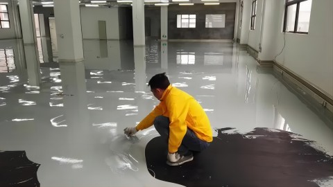 西藏防腐防静电地坪,防腐防静电自流平地坪